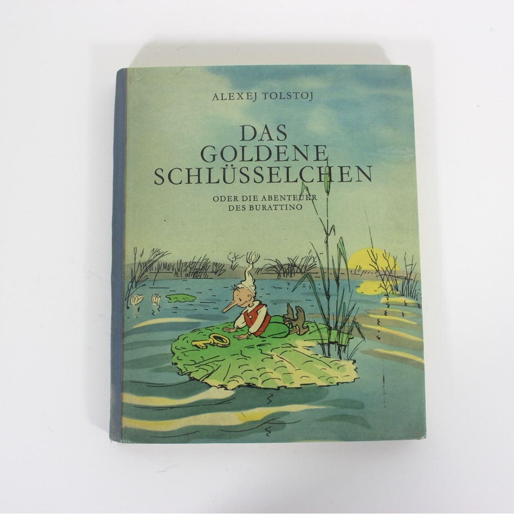 1948 ALEXEJ TOLSTOJ The Golden Key or The Adventures of Buratino German edition